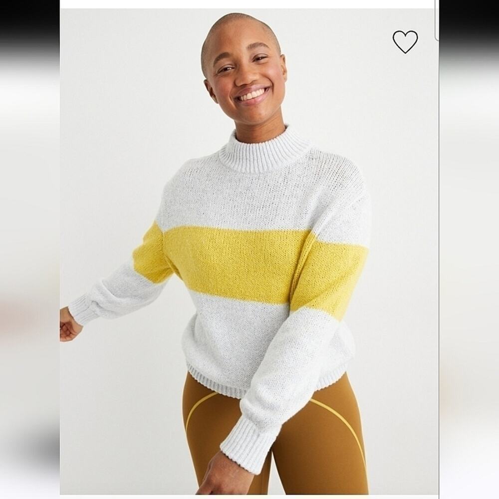 Aerie Oh-Snow-Soft Mock Neck Sweater Size Small